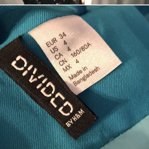 Turquoise blue blazer - Picture 2 of 2